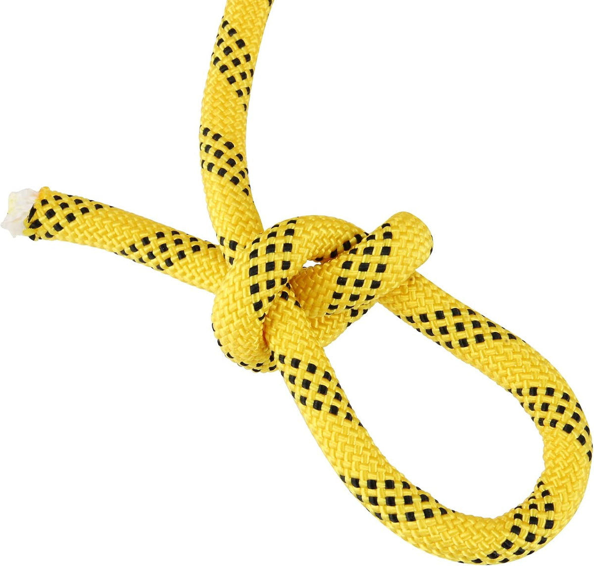 3/8 Inch x 100 Feet Braided Polyester Rope Yellow
