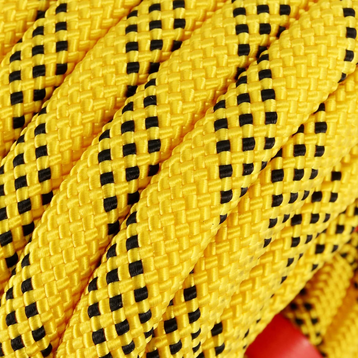 3/8 Inch x 100 Feet Braided Polyester Rope Yellow
